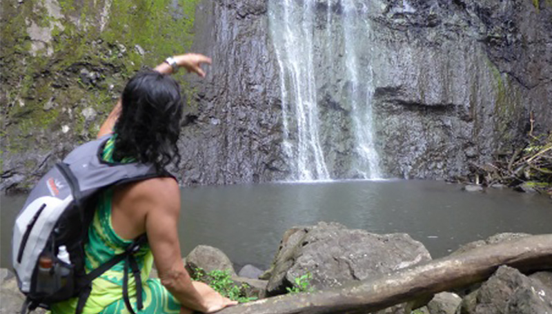 Hiking to Afaréaitu’s Waterfalls
