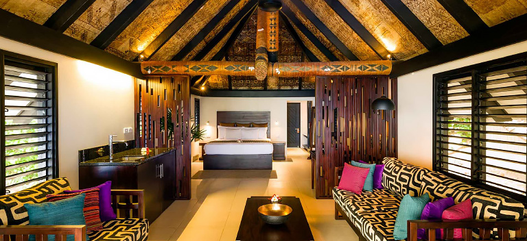 Beachfront Bure with Plunge Pool